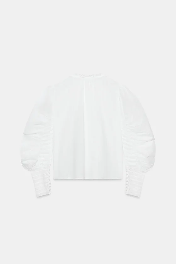 РОМАНТИЧНАЯ РУБАШКА коллекция Zara «ZW»