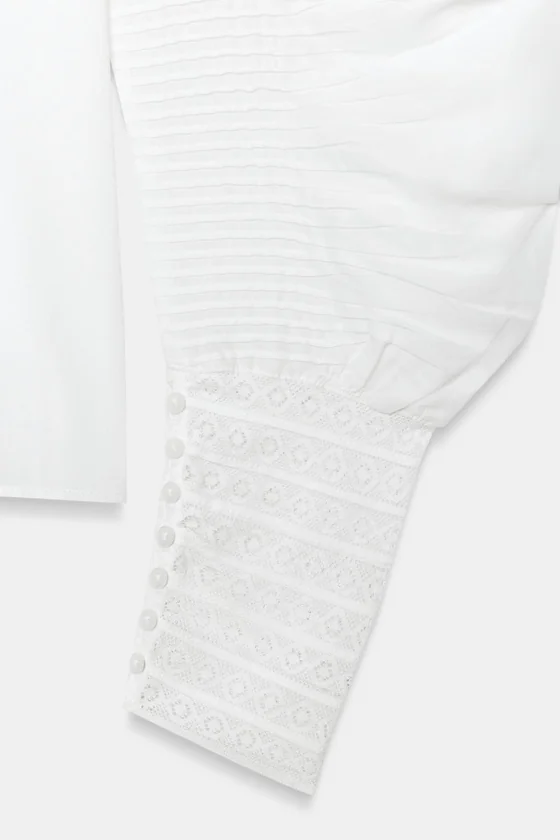 РОМАНТИЧНАЯ РУБАШКА коллекция Zara «ZW»