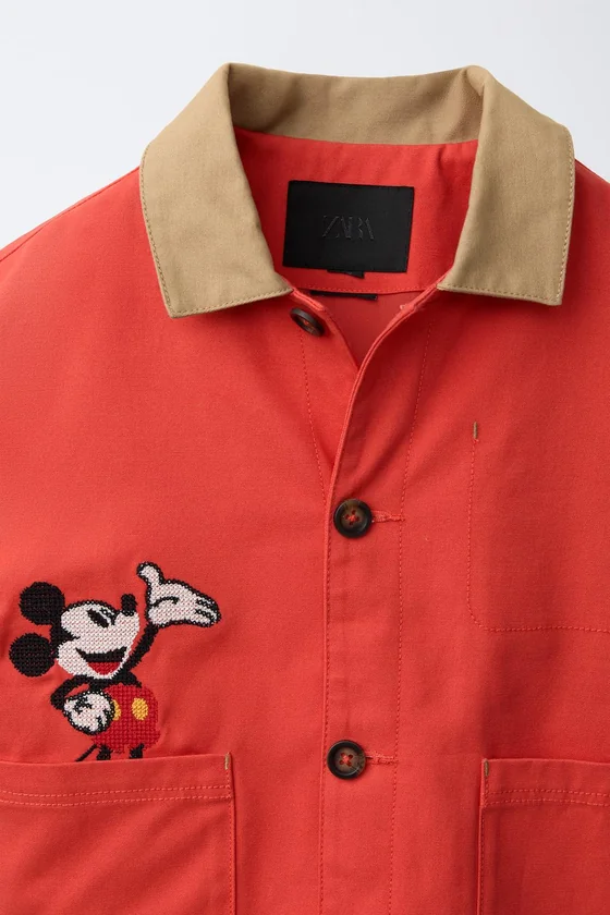КУРТКА ИЗ ХЛОПКА С ВЫШИВКОЙ MICKEY MOUSE © DISNEY