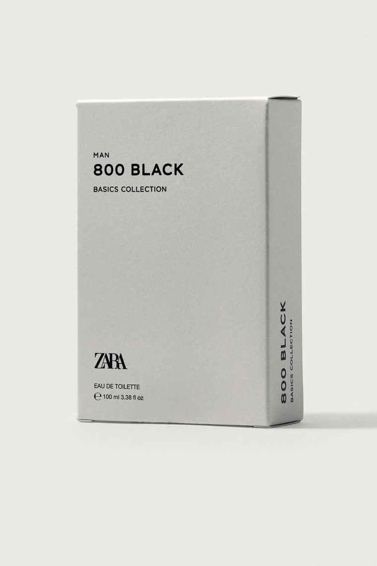 Zara man 800 black edt 100 мл / 3.38 унции