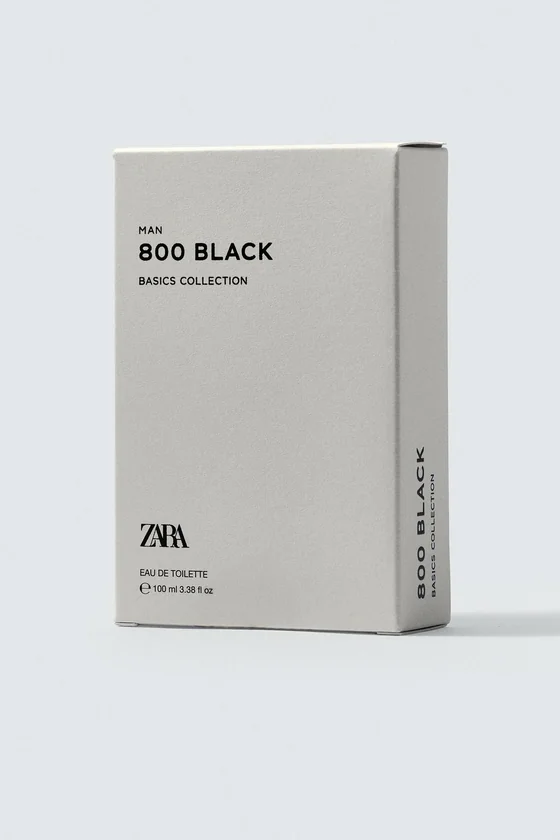 Zara man 800 black edt 100 мл / 3.38 унции