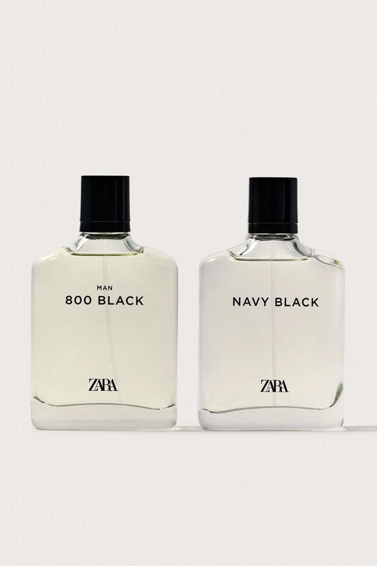 Navy black + zara man 800 black edt 2x100 мл