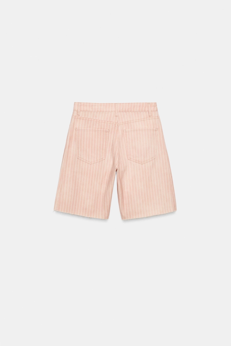 ДЖИНСОВЫЕ ШОРТЫ RELAXED СО СРЕДНЕЙ ПОСАДКОЙ — ZW COLLECTION