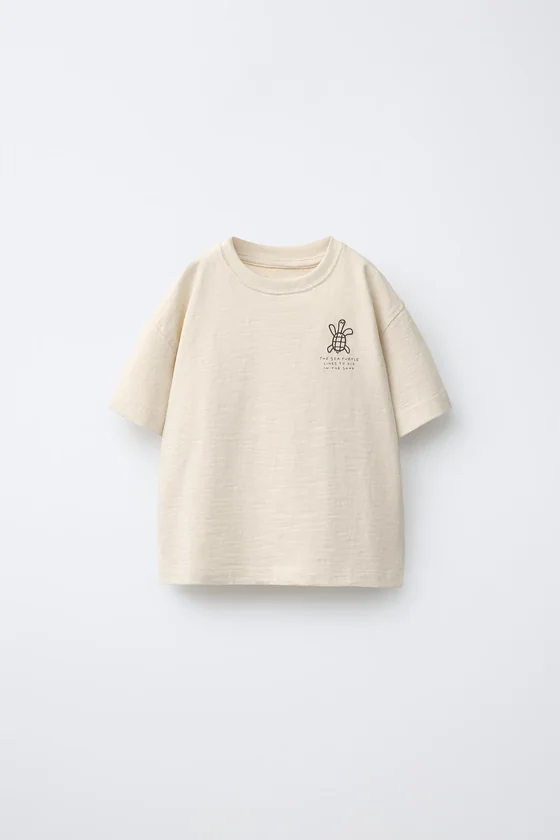 ФУТБОЛКА С ВЫШИВКОЙ ЧЕРЕПАХИ
