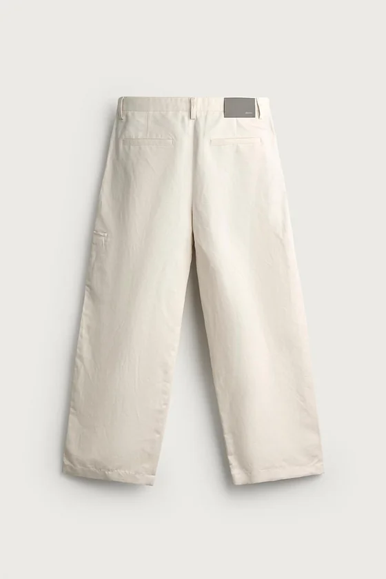 БРЮКИ RELAXED FIT СО СКЛАДКАМИ