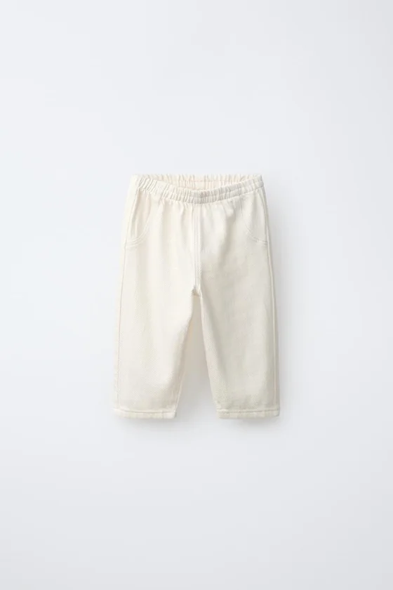 БРЮКИ BAGGY ИЗ ТВИЛА