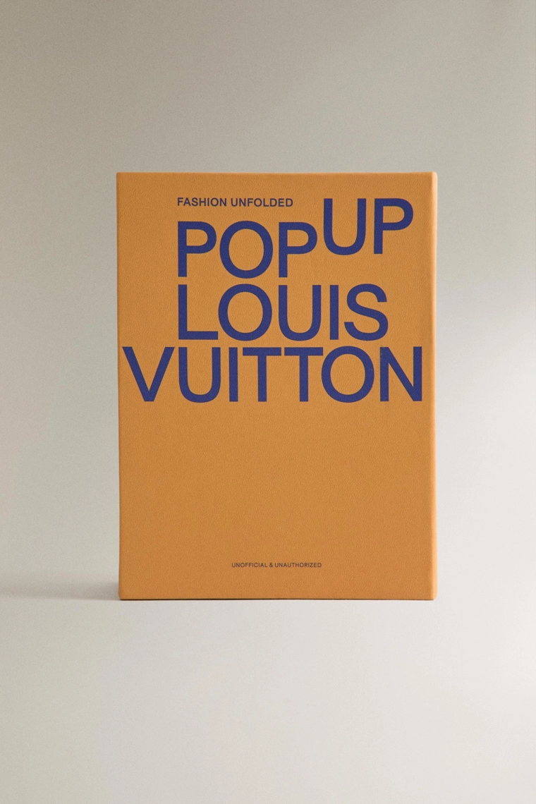 Книга с объёмными страницами fashion unfolded: louis vuitton