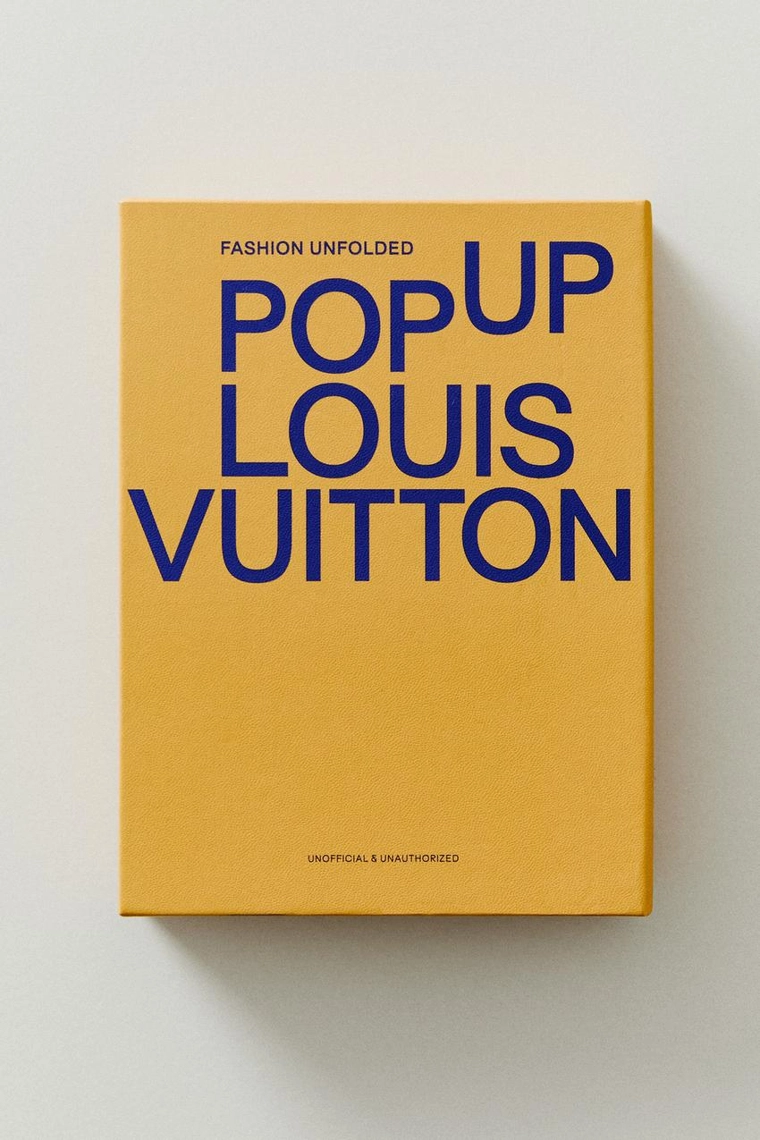 Книга с объёмными страницами fashion unfolded: louis vuitton