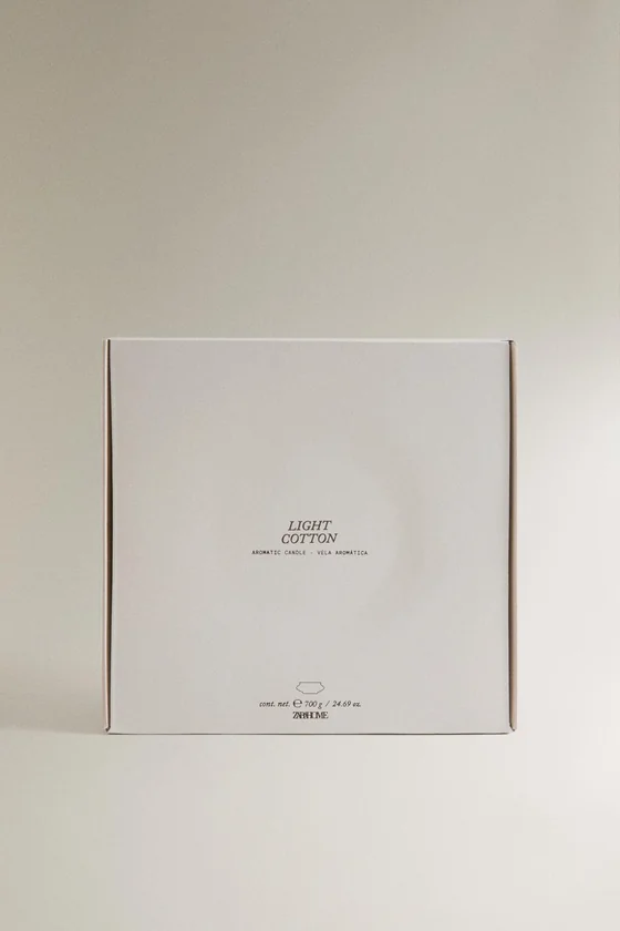 Ароматическая свеча light cotton (700 г)