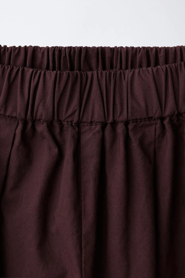 БРЮКИ-ШАРОВАРЫ ИЗ ПОПЛИНА MADE WITH LIBERTY FABRIC