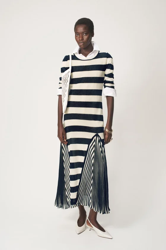 ПЛАТЬЕ В ПОЛОСКУ — THE ITEM ZARA WOMAN