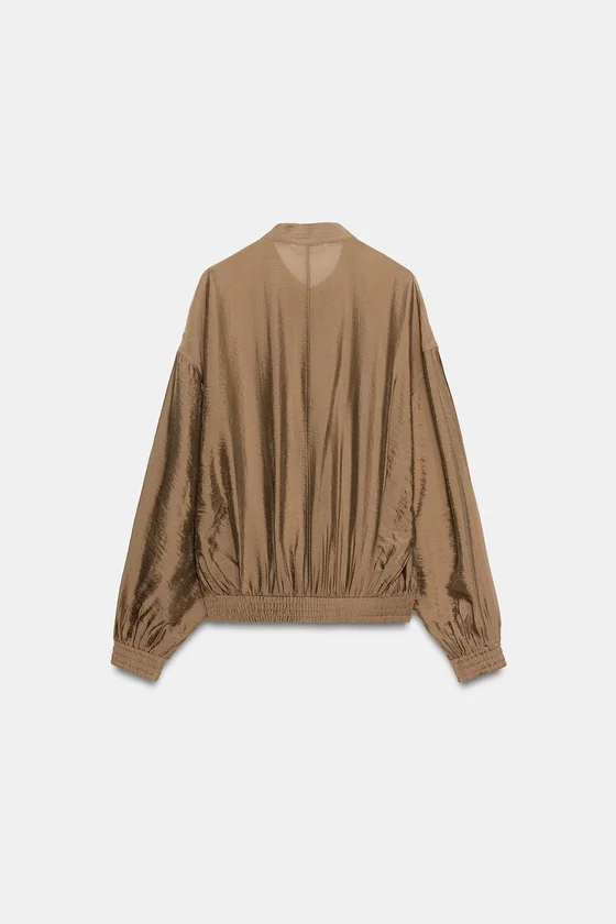 СТРУЯЩАЯСЯ РУБАШКА коллекция Zara «ZW»