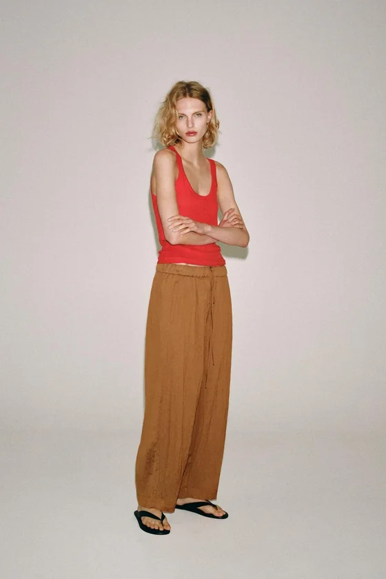 ЛЕГКИЕ БРЮКИ — коллекция Zara «ZW»