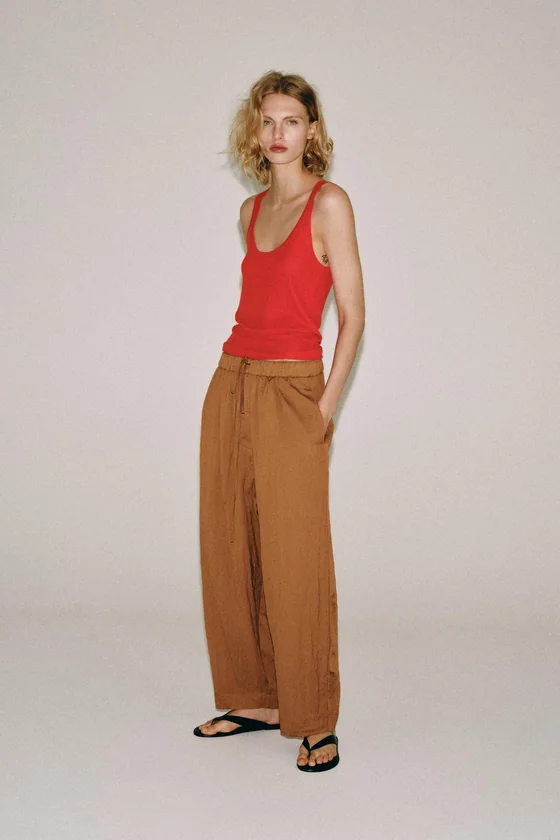 ЛЕГКИЕ БРЮКИ — коллекция Zara «ZW»