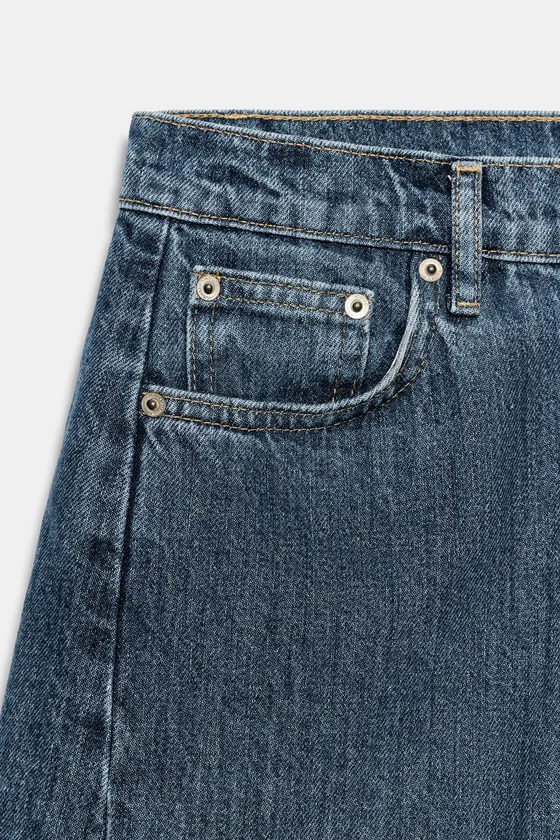 ДЖИНСОВЫЕ ШОРТЫ  СО СРЕДНЕЙ ПОСАДКОЙ — коллекция Zara «ZW»