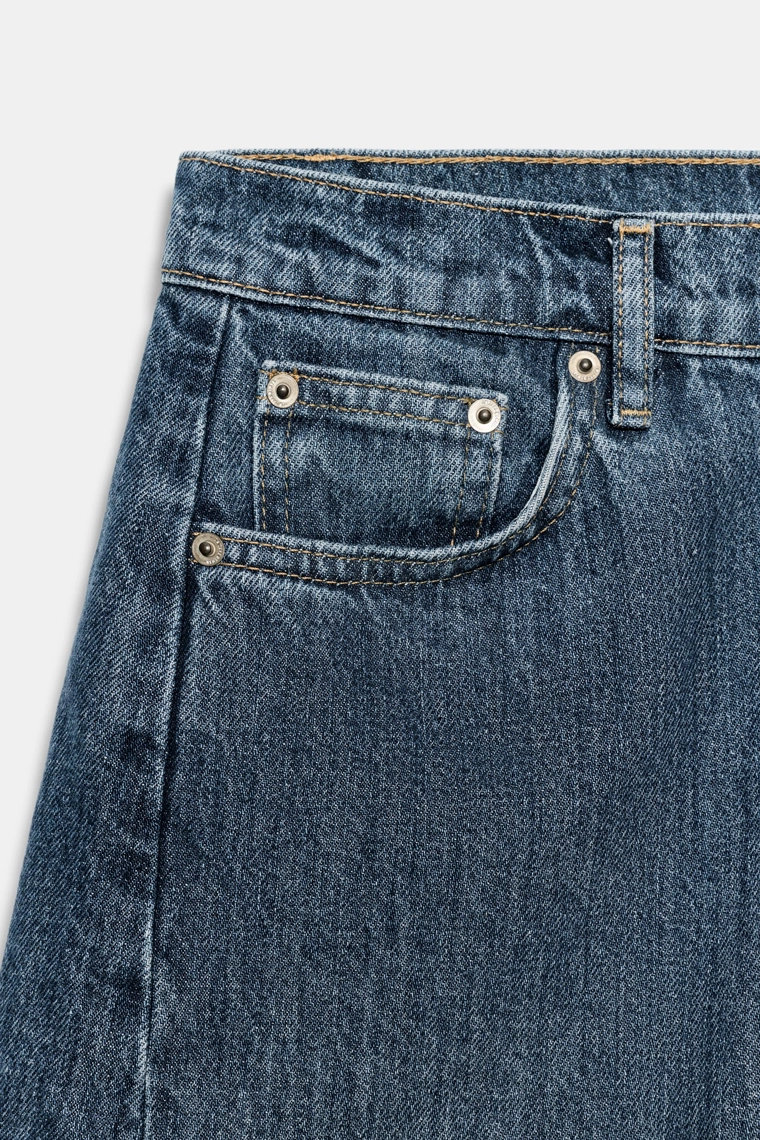 ДЖИНСОВЫЕ ШОРТЫ  СО СРЕДНЕЙ ПОСАДКОЙ — коллекция Zara «ZW»