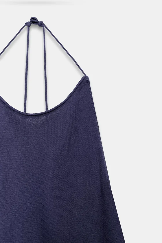 ПЛАТЬЕ коллекция Zara «ZW» С ГОРЛОВИНОЙ ХАЛТЕР