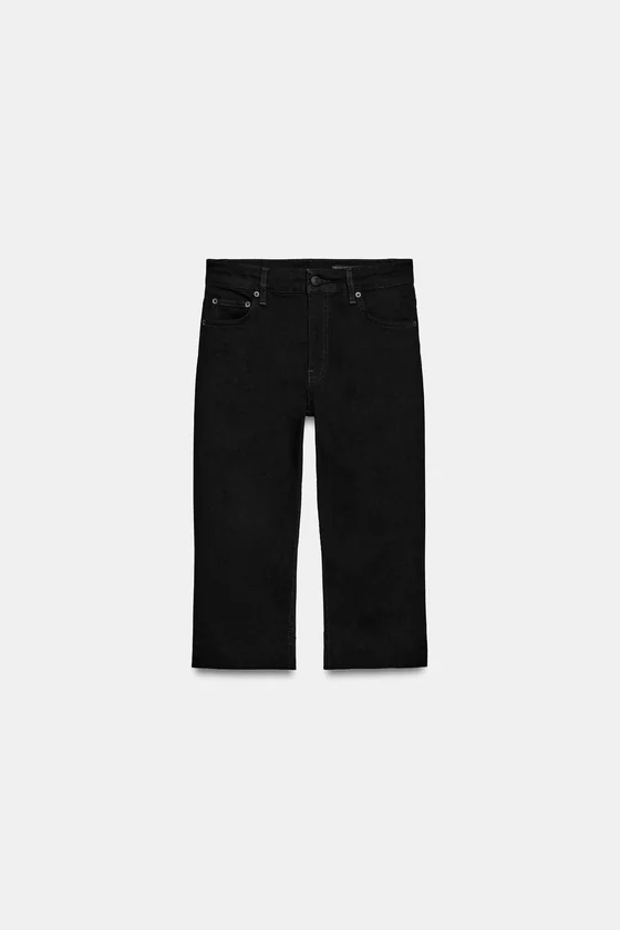ДЖИНСЫ-КАПРИ СО СРЕДНЕЙ ПОСАДКОЙ — коллекция Zara «ZW»