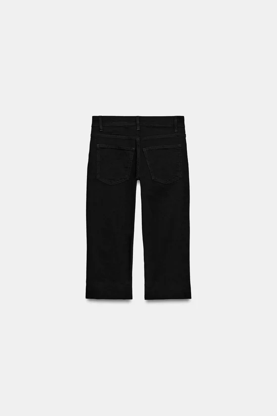 ДЖИНСЫ-КАПРИ СО СРЕДНЕЙ ПОСАДКОЙ — коллекция Zara «ZW»