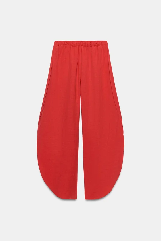 БРЮКИ С РАЗРЕЗАМИ — коллекция Zara «ZW»