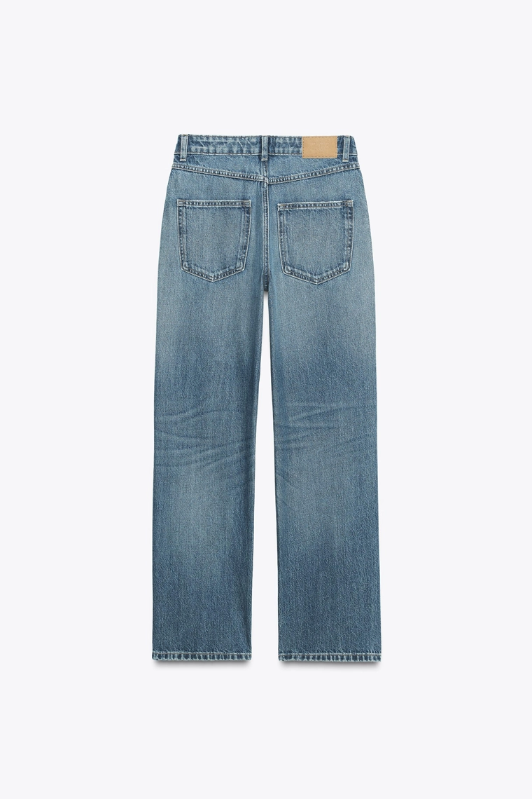 Джинсы z.03 regular fit с высокой талией макси длины
