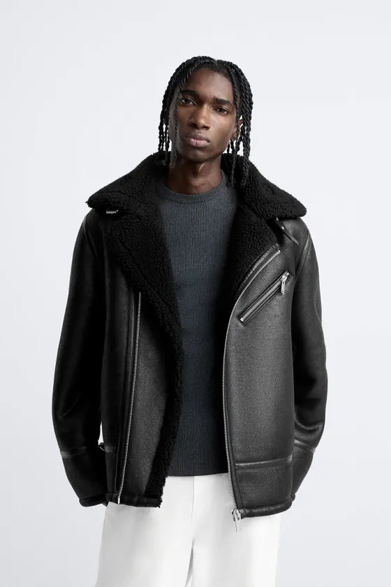 ДВУСТОРОННЯЯ КУРТКА-ДУБЛЕНКА