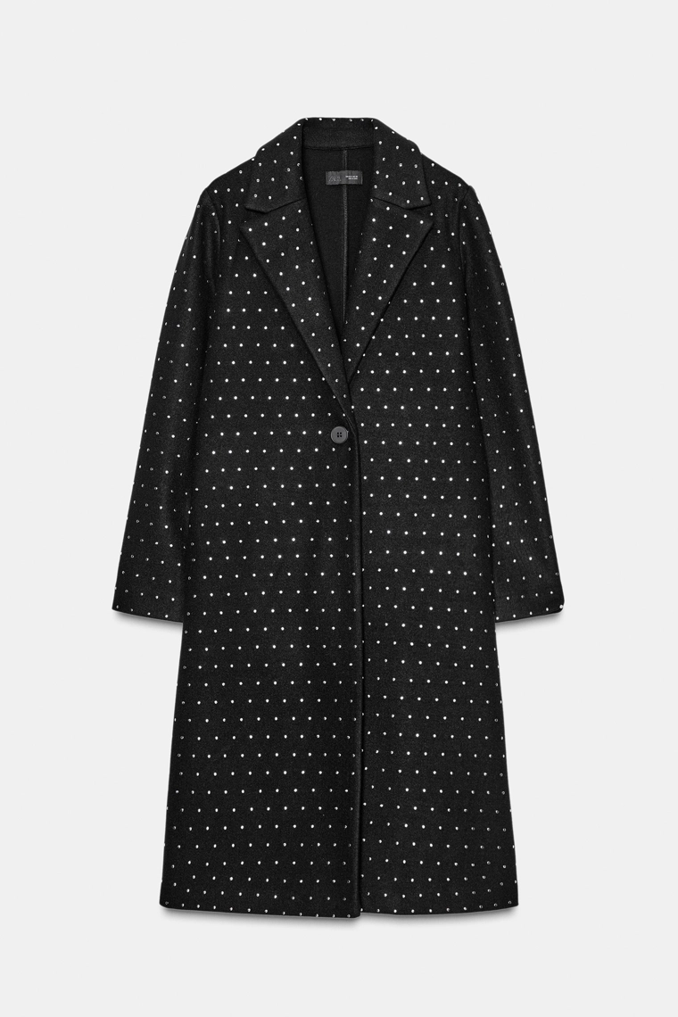 Пальто с мягким блеском