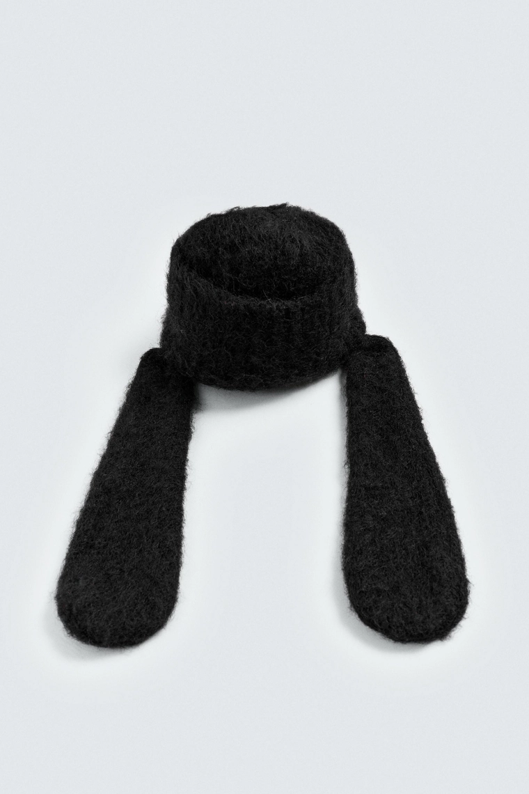 КОРОТКИЕ ВЯЗАНЫЕ ПЕРЧАТКИ БЕЗ ПАЛЬЦЕВ