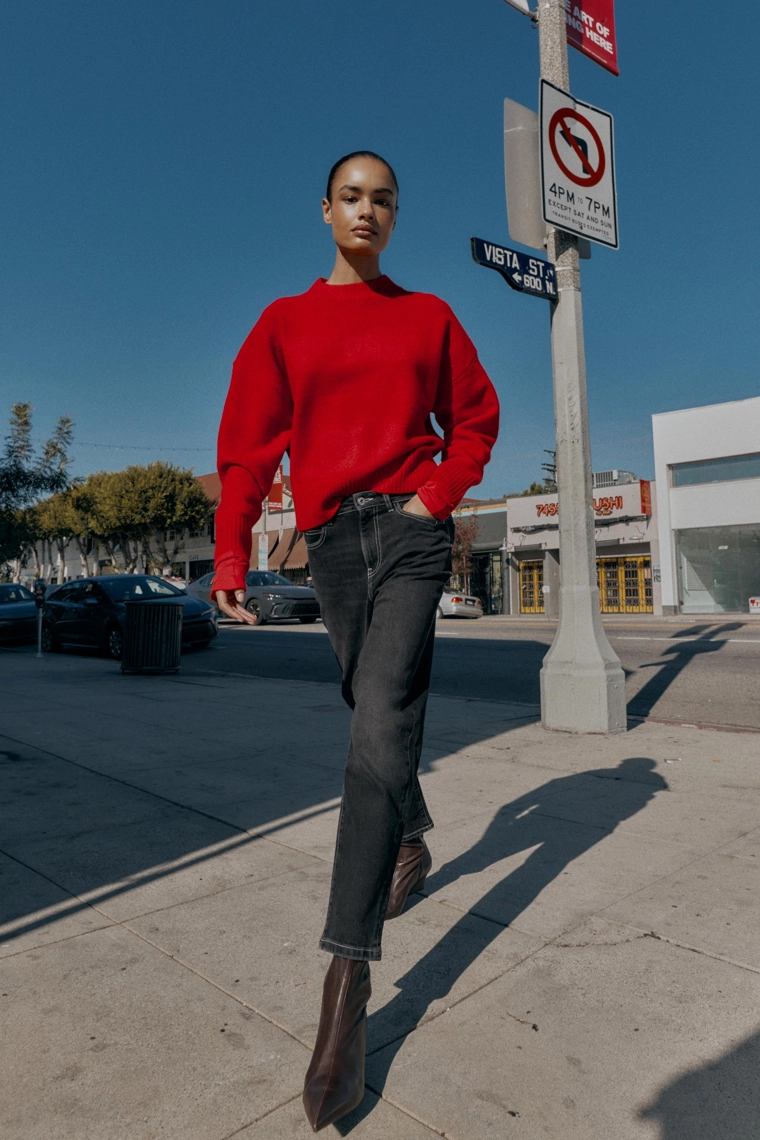 ДЖИНСЫ Z1975 MOM