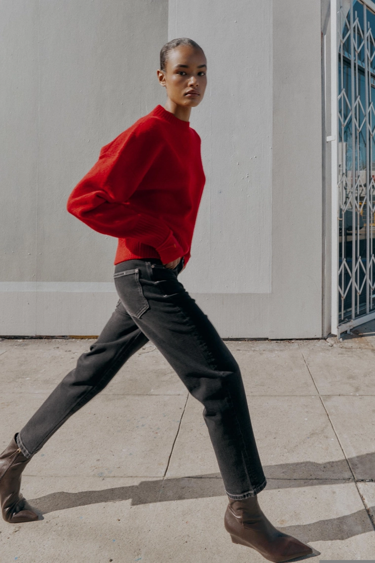 ДЖИНСЫ Z1975 MOM