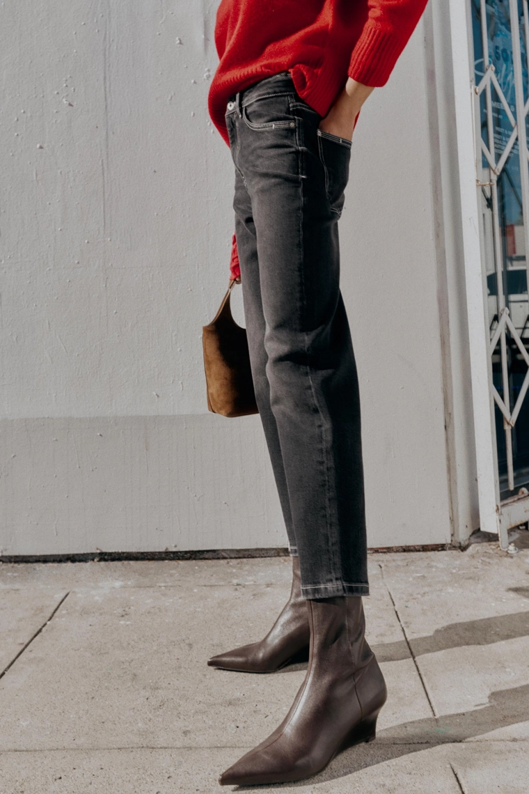 ДЖИНСЫ Z1975 MOM