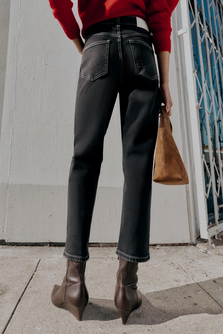 ДЖИНСЫ Z1975 MOM