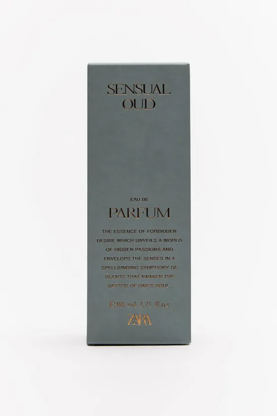 ТУАЛЕТНАЯ ВОДА ZARA SENSUAL oud EDP 80 мл 