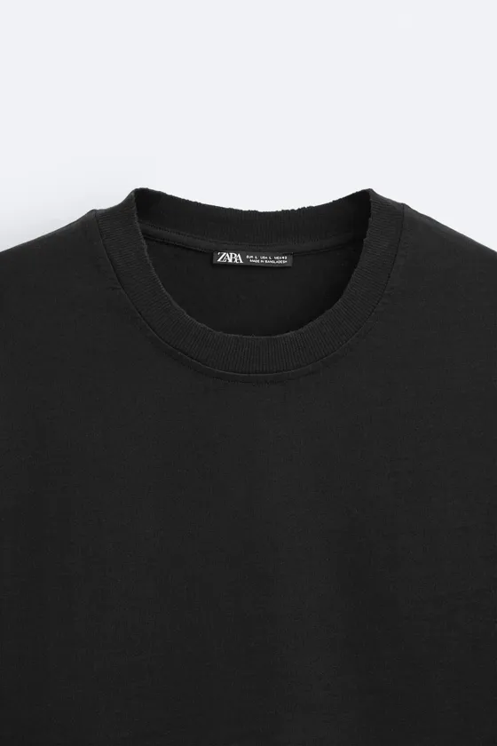 ФУТБОЛКА RELAXED FIT С РАЗРЕЗАМИ