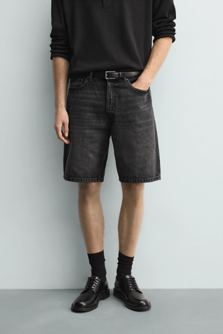 ШОРТЫ STRAIGHT FIT DENIM