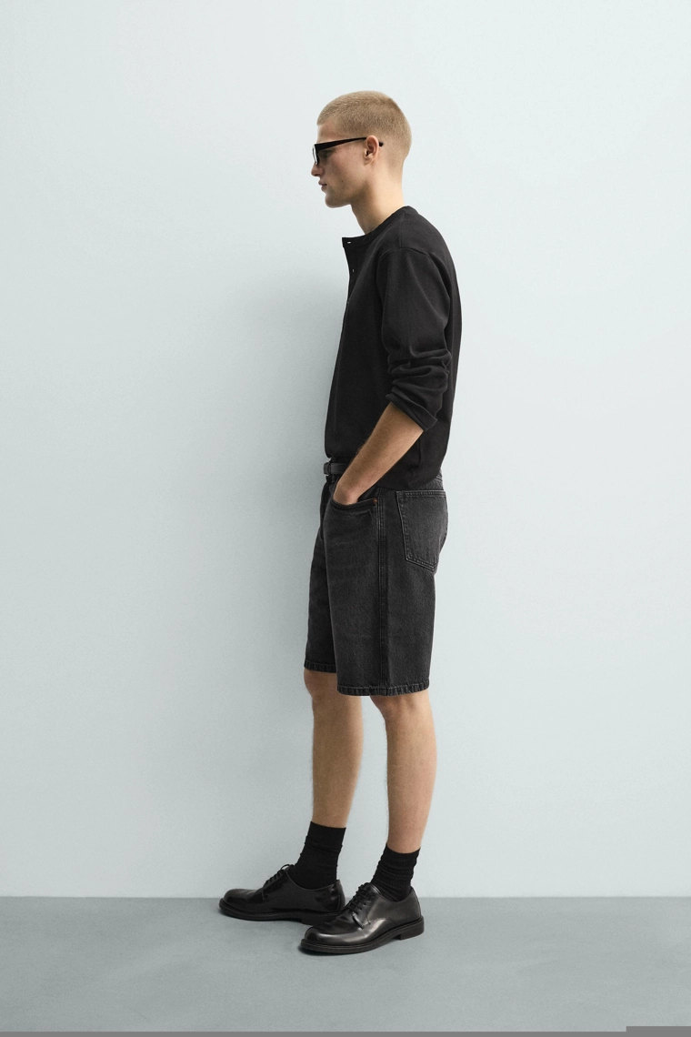 ШОРТЫ STRAIGHT FIT DENIM