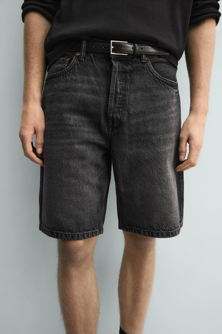 ШОРТЫ STRAIGHT FIT DENIM