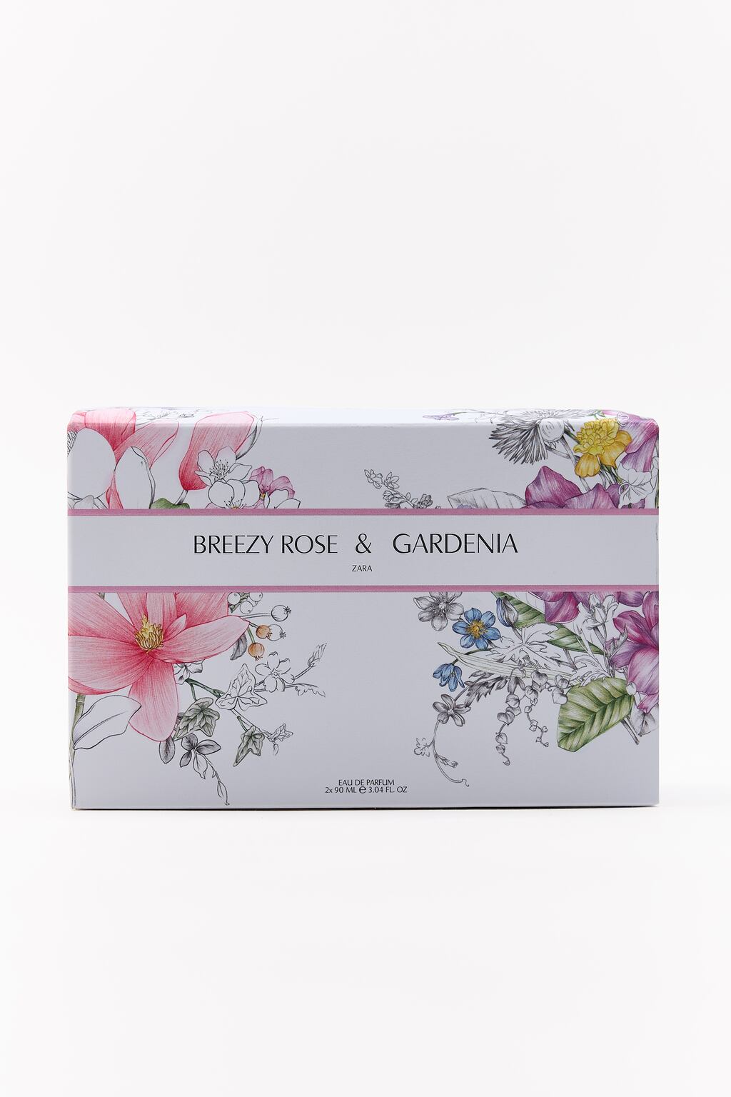 Парфюмерная вода breezy rose + gardenia 90 мл + 90 мл