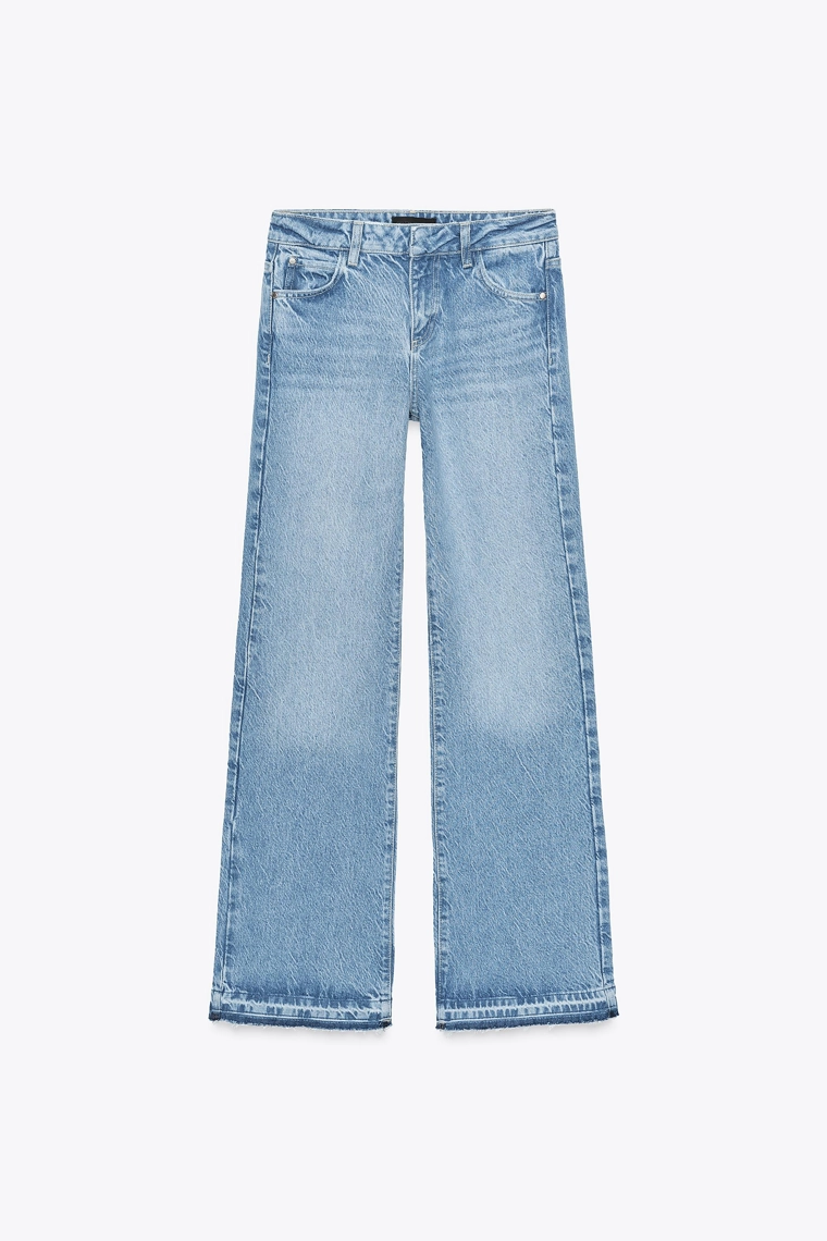 ДЖИНСЫ Z1975 LONG LENGTH WIDE LEG СО СРЕДНЕЙ ПОСАДКОЙ