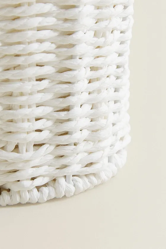 Круглый баул с льняной подкладкой