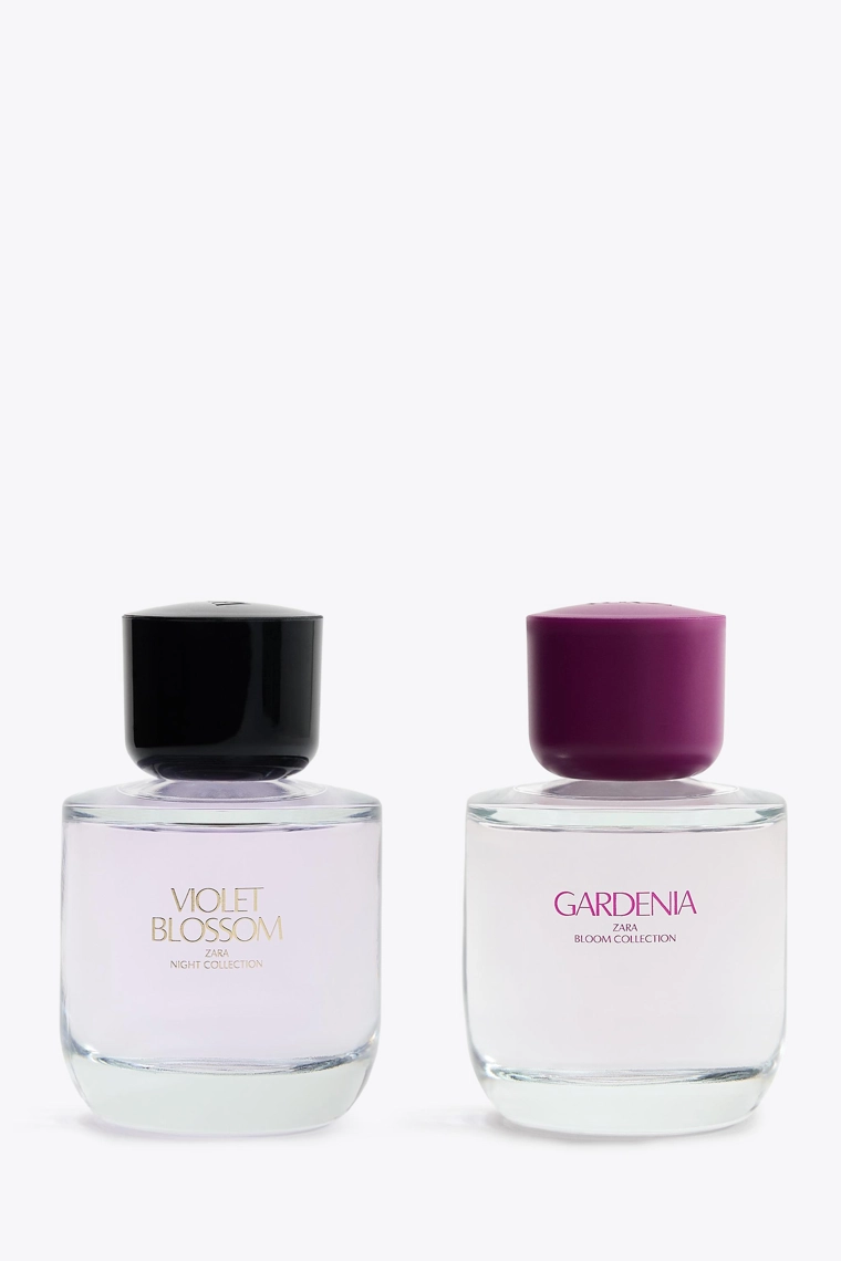 ПАРФЮМИРОВАННАЯ ВОДА ZARA VIOLET BLOSSOM EDP + ПАРФЮМИРОВАННАЯ ВОДА ZARA GARDENIA EDP, 2Х90 МЛ