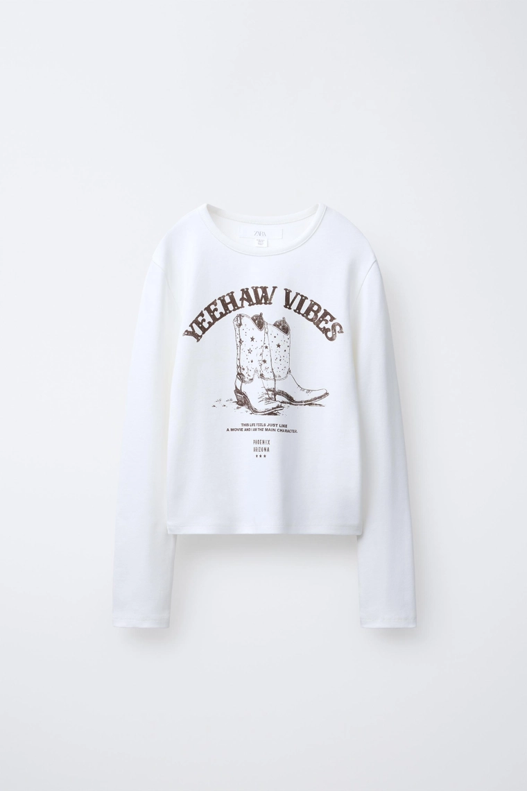 Футболка cowgirl с надписью