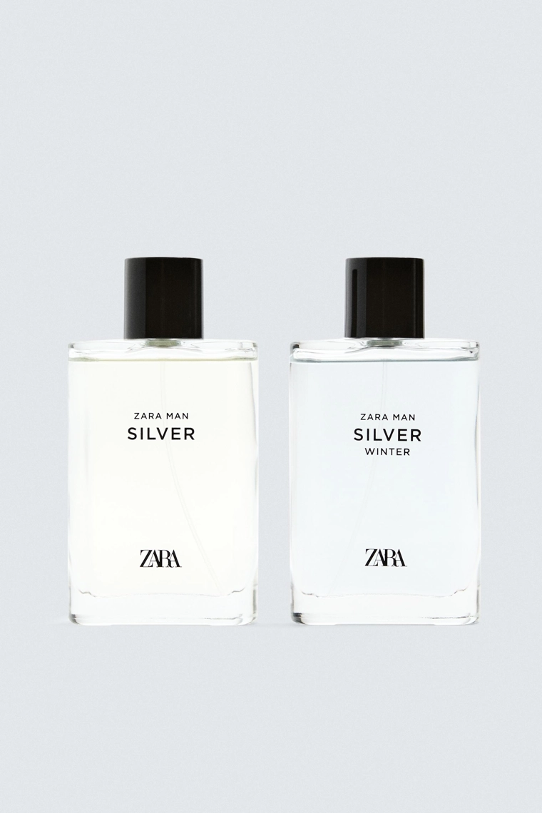 Набор: Туалетная вода ZARA MAN SILVER EDT + ZARA SILVER WINTER EDT