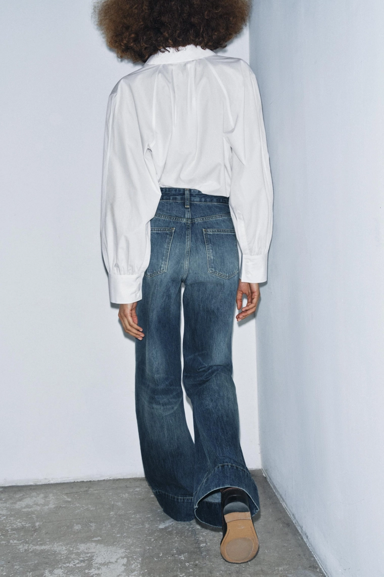 ДЖИНСОВЫЙ ЖИЛЕТ — ZW COLLECTION