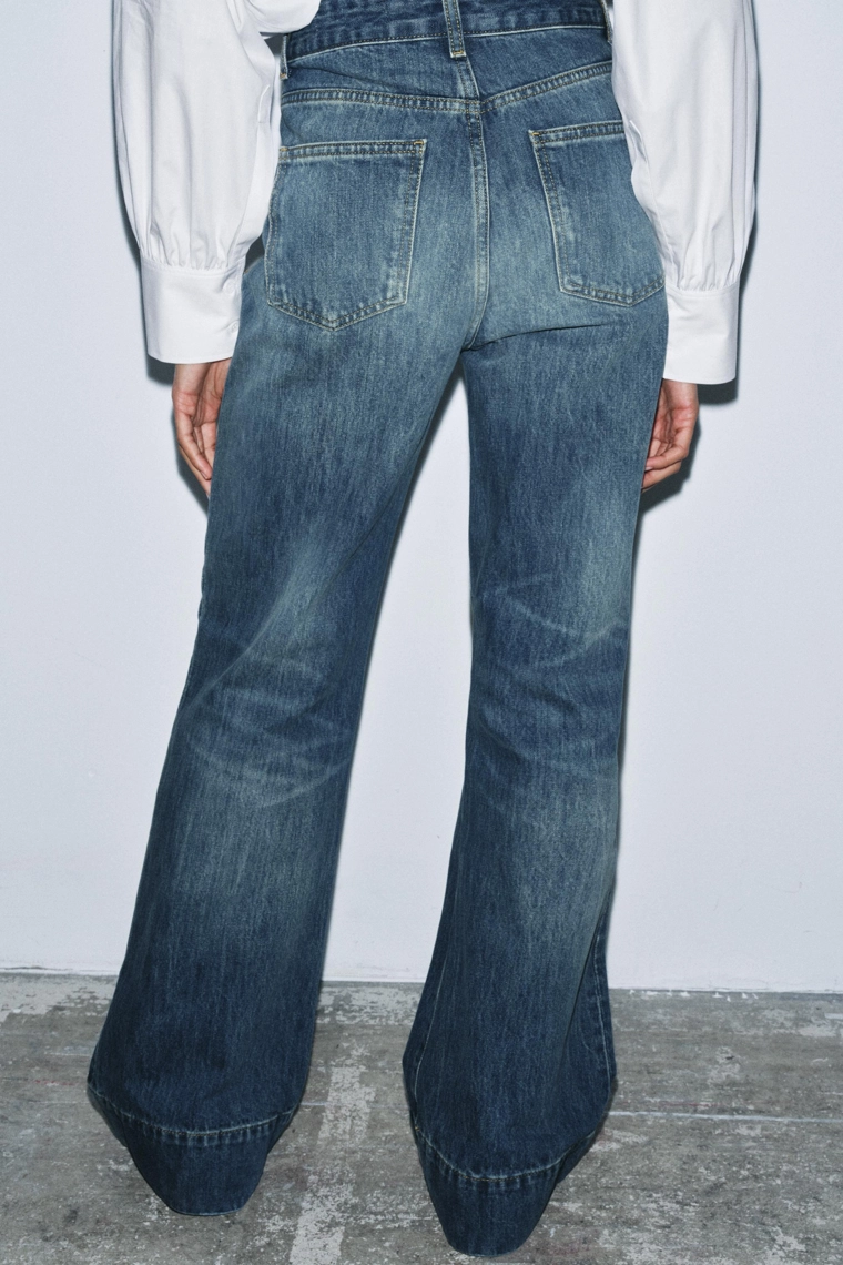 ДЖИНСОВЫЙ ЖИЛЕТ — ZW COLLECTION