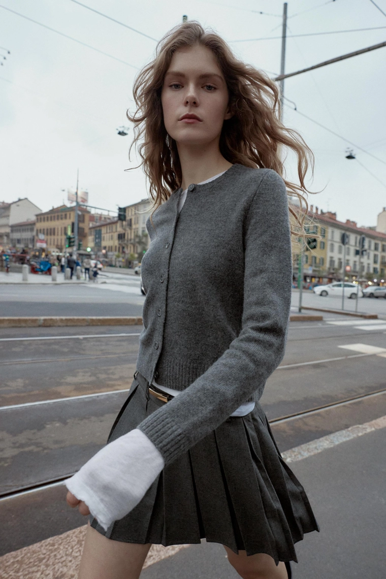 Кардиган из 100% шерсти