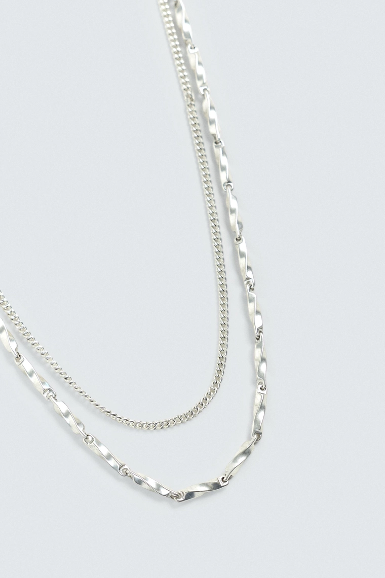 Набор из 2 комбинированных ожерелий