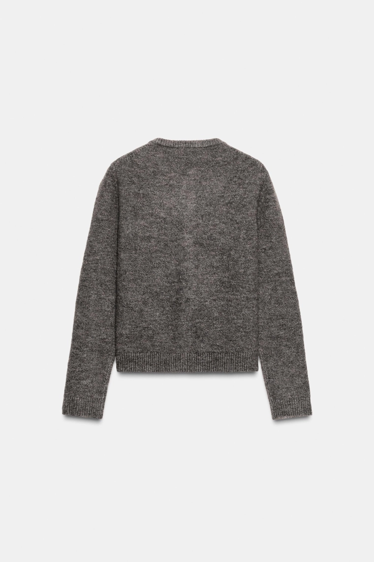 Кардиган с металлическими пуговицами